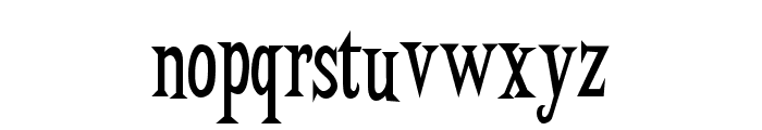 BudBird Normal Font LOWERCASE