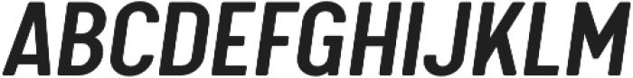 Calps Medium Italic otf (500) Font UPPERCASE