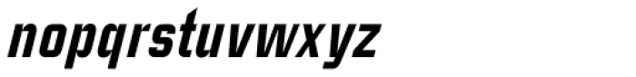 Case Study No One Heavy Italic Font LOWERCASE
