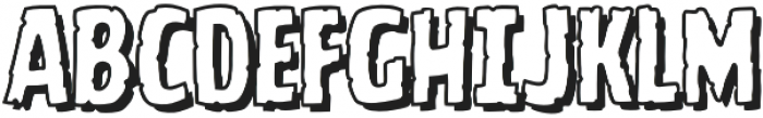 CCBattleScarredOpen Regular otf (400) Font UPPERCASE