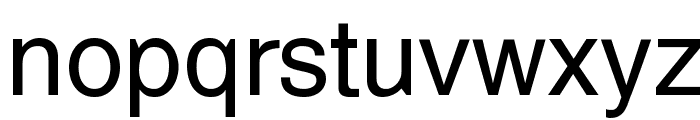 Cetus Font LOWERCASE