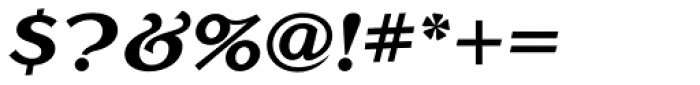 Cerulea Bold Italic Font OTHER CHARS