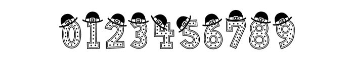 Gingerbread Free Font OTHER CHARS