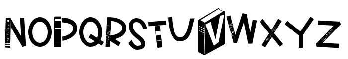 ZPBookcase Font UPPERCASE