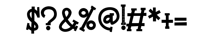 ZPBookcaseSerif Font OTHER CHARS