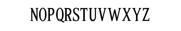 Chadlershiredemo Font LOWERCASE