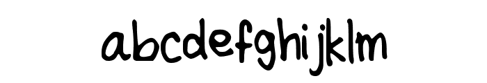 Cindyyo Font LOWERCASE
