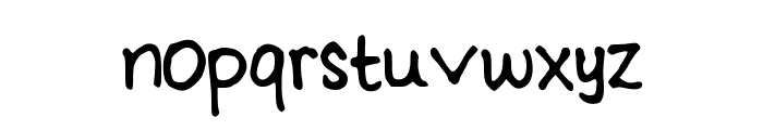 Cindyyo Font LOWERCASE