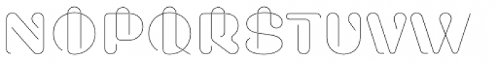 Clip Hair Font UPPERCASE