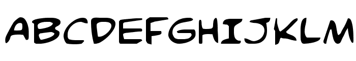 Comic Book Commando Font UPPERCASE