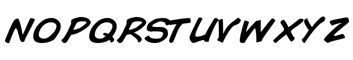 Comic Book Normal Font LOWERCASE