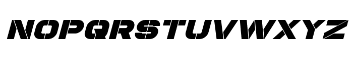 Coulson Italic Font UPPERCASE