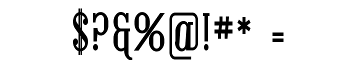 Covington Cond Bold Font OTHER CHARS