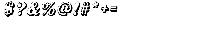 Country Western Italic Open Font OTHER CHARS