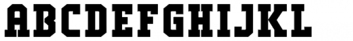 Comply Slab Black Font UPPERCASE