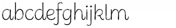 Consuelo Rough Font LOWERCASE