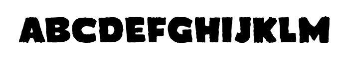CrimewaveBB Font UPPERCASE