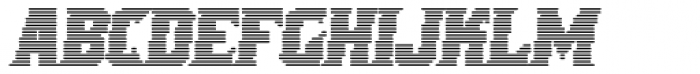 Crayfish AS Thunder Bold Obl Fun 02 Font UPPERCASE