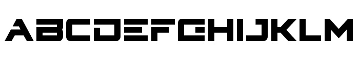 Cyberdyne Condensed Font LOWERCASE