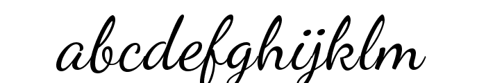 DancingScriptOT Font LOWERCASE