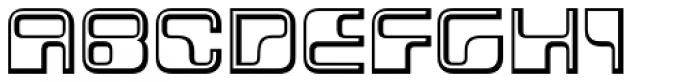 Data 90 Shaded Font UPPERCASE