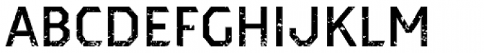 Dever Sans Rough Medium Font UPPERCASE