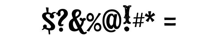 DickensMcQueen Font OTHER CHARS