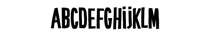 DK Crypt Regular Font LOWERCASE