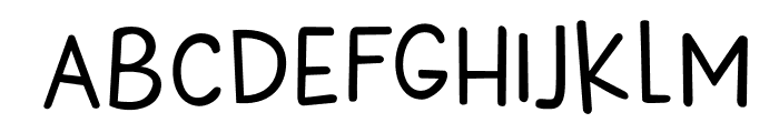 DKNewBeginnings Font LOWERCASE