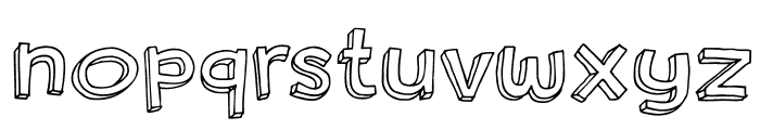 DKRosyLee Font LOWERCASE