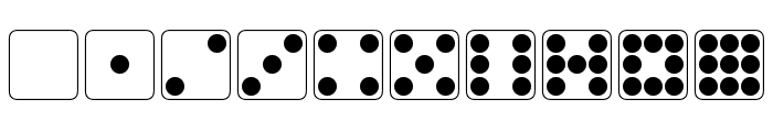 dPoly Hexahedron Rounded Font OTHER CHARS