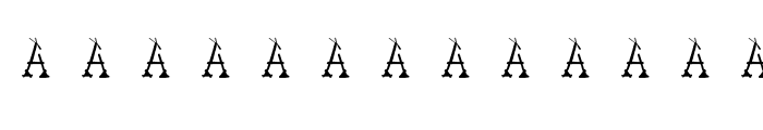DRIED-WEEKS Font LOWERCASE