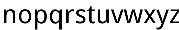 Droid Sans Font LOWERCASE