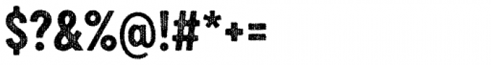 Draft Natural HiResTwo F Bold Font OTHER CHARS