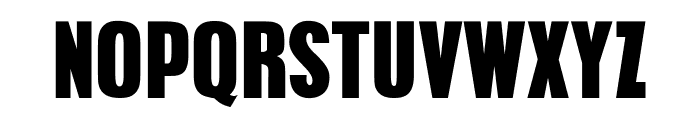 DS Holzschrift Font UPPERCASE
