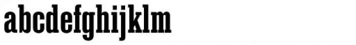 DXEgyptian Fett Font LOWERCASE