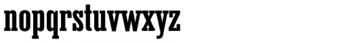 DXEgyptian Fett Font LOWERCASE