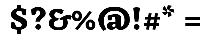 Eczar Bold Font OTHER CHARS
