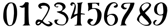 Elementary Gothic Bookhand Font OTHER CHARS