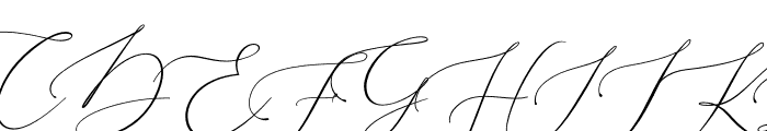 Elizabeth Font UPPERCASE