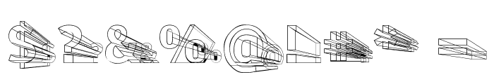 Erectlorite Light Font OTHER CHARS