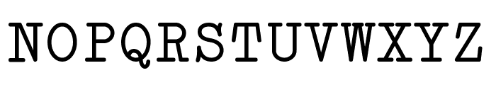 Erica Type Regular Font UPPERCASE