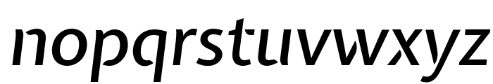 Expletus Sans Medium Italic Font LOWERCASE