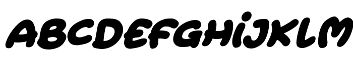 Extra Fruity Italic Font LOWERCASE