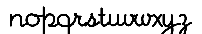 Fillpattern Bold Font LOWERCASE