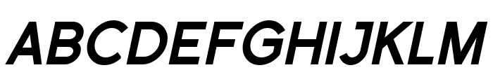 Florencesans SC Black Italic Font UPPERCASE