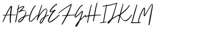 Fortune Script Font UPPERCASE