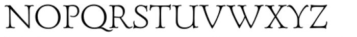 Forum Titling RR Light Font LOWERCASE
