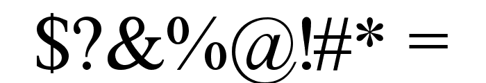 FretQwikC Font OTHER CHARS