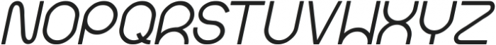 gembira Italic otf (400) Font UPPERCASE
